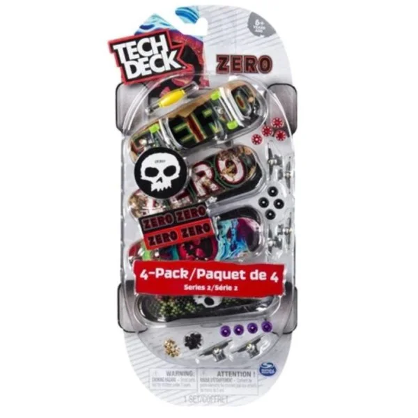Tech Deck 4-Pack Multipack Assorted - 6028815-T